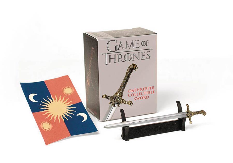Game Of Thrones Oathkeeper Sword Replica With Booklet