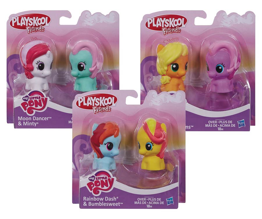 Playskool Friends My Little Pony 2-Pack Figure Assortment Case 201601