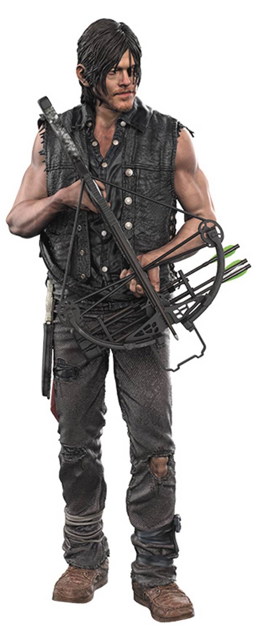 Color Tops Red Walking Dead TV Series Daryl Dixon 7-Inch Action Figure Case
