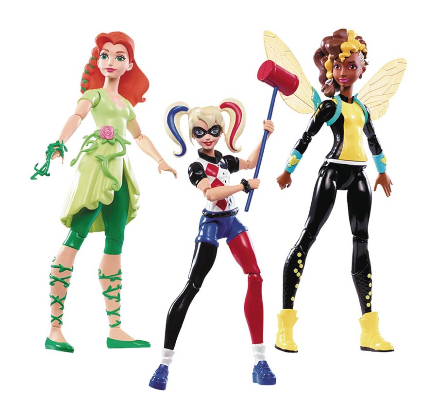 DC Super Hero Girls Non-Core Character 6-Inch Action Figure Assortment Case