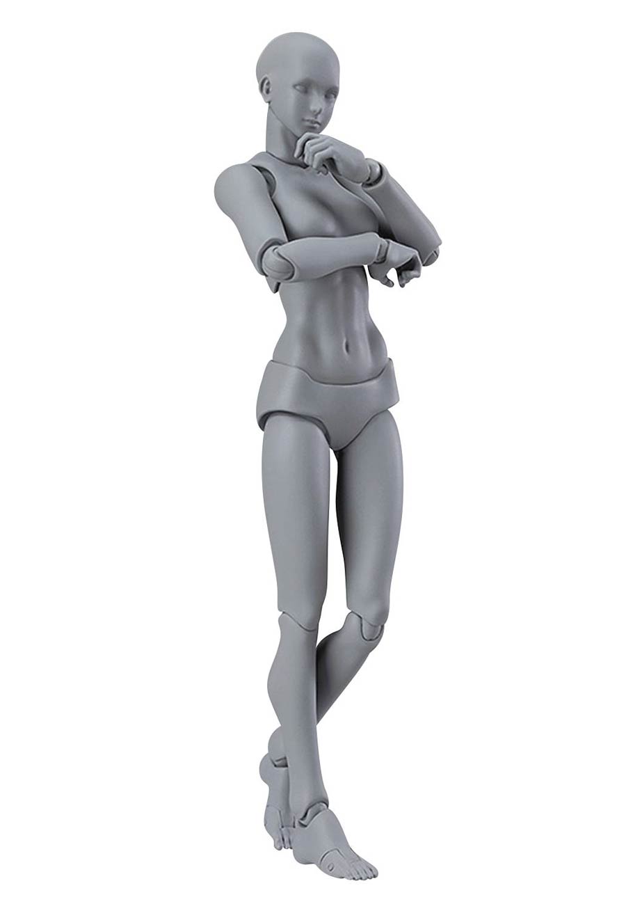 Figma Archetype Next Female Figure - Gray Color