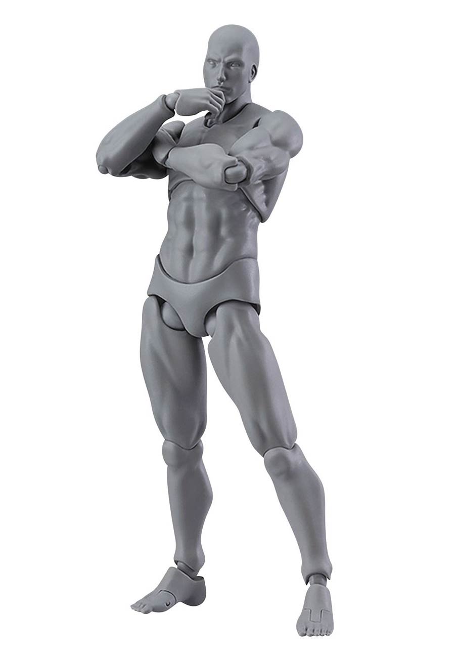 Figma Archetype Next Male Figure - Gray Color