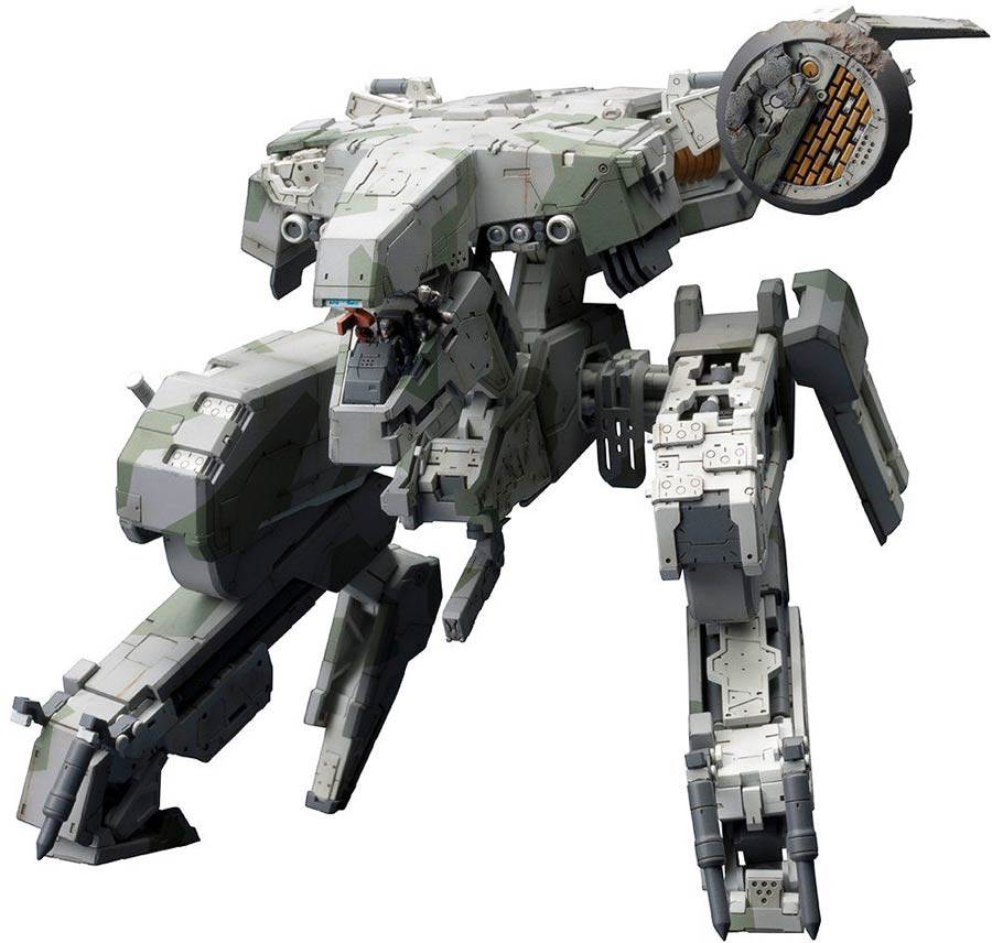 Metal Gear Solid 4 Guns Of The Patriots Metal Gear Rex Plastic Model Kit