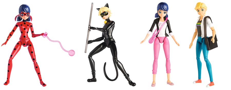 Miraculous Ladybug 5-Inch Figure Assortment Case