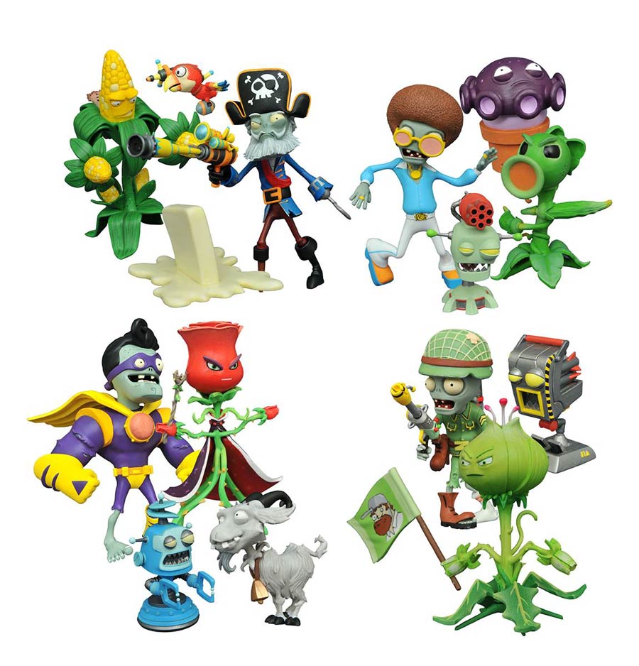 Plants vs Zombies Garden Warfare 2 Select Series 1 Action Figure Assortment Case