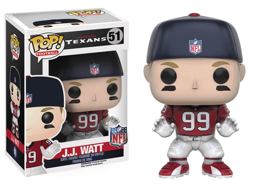POP NFL JJ Watt Version 3 Vinyl Figure