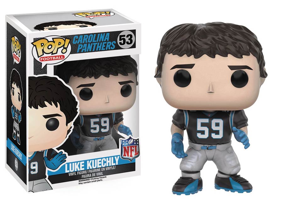 POP NFL Luke Kuechly Version 3 Vinyl Figure