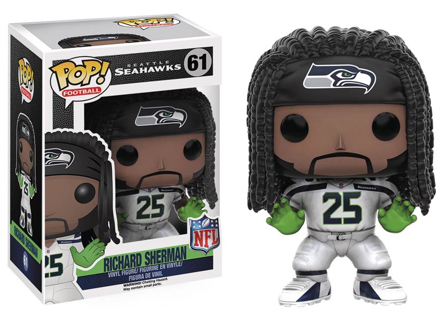 POP NFL Richard Sherman Version 3 Vinyl Figure