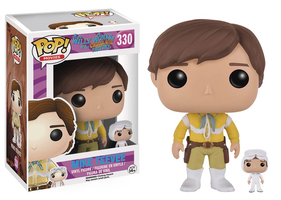 POP Movies 330 Willy Wonka And The Chocolate Factory Mike Teevee Vinyl Figure
