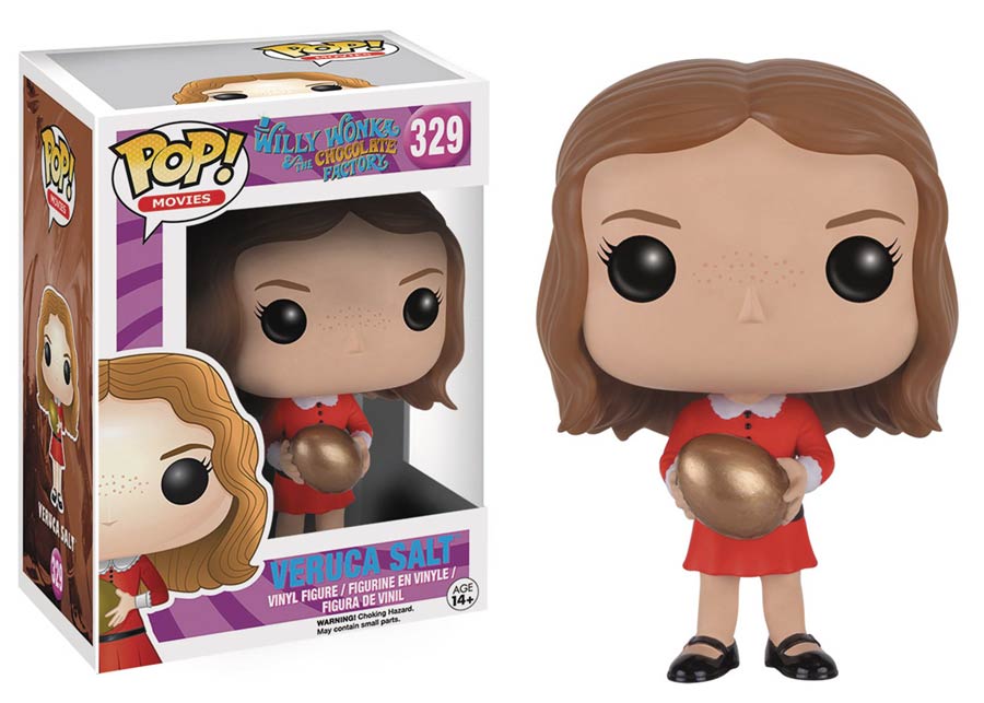 POP Movies 329 Willy Wonka And The Chocolate Factory Veruca Salt Vinyl Figure