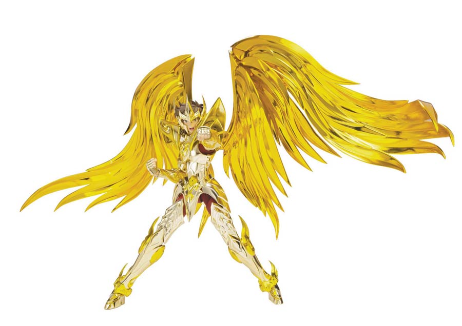 Saint Seiya Saint Cloth Myth EX - Soul Of Gold - Sagittarius Aiolos God Cloth Action Figure