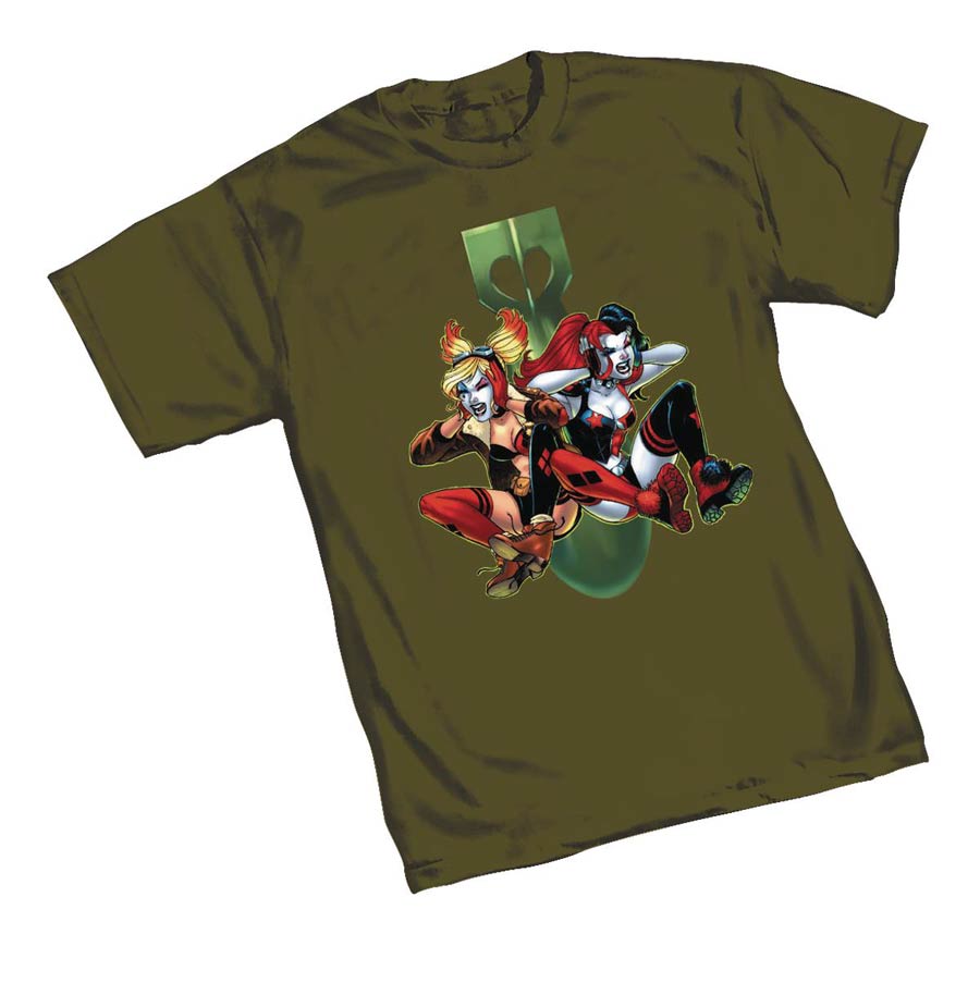 Harley Quinn Boom By Amanda Conner T-Shirt Large