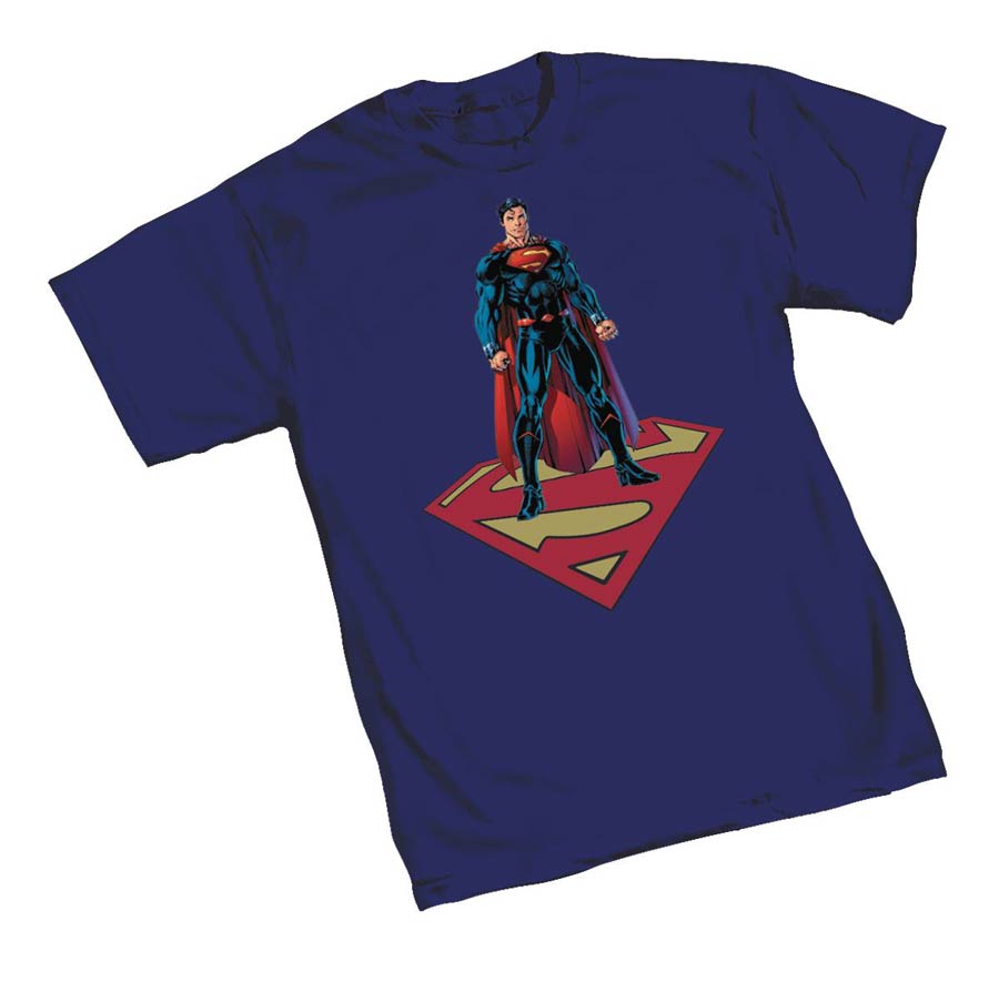 Superman Rebirth By Jim Lee T-Shirt Large