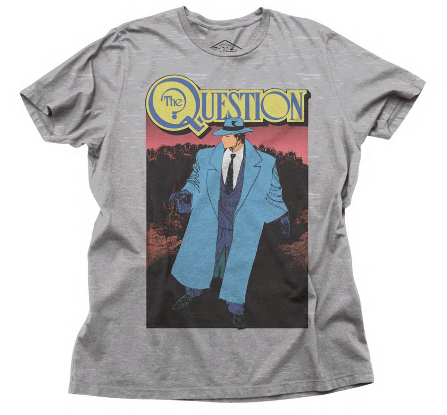 Question Previews Exclusive Heather T-Shirt Large