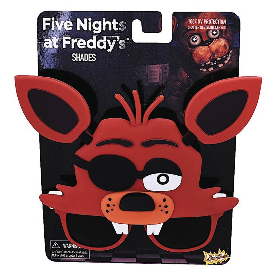 Five Nights At Freddys Sunstaches Sunglasses - Foxy Fox