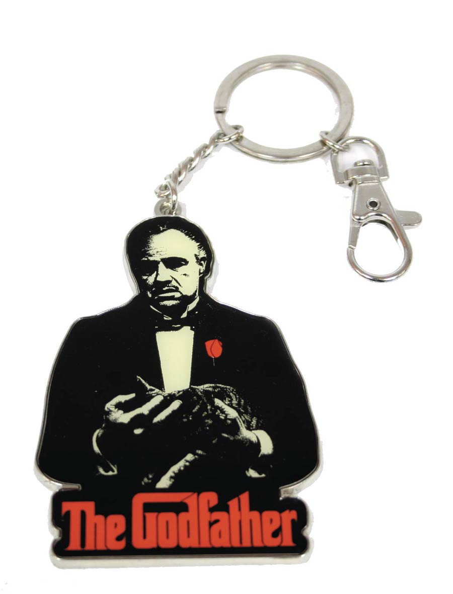 Godfather Snap Keychain - Don Vito Corleone