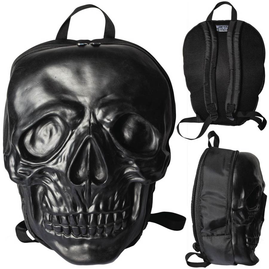 Kreepsville Skull Collection Backpack - Black