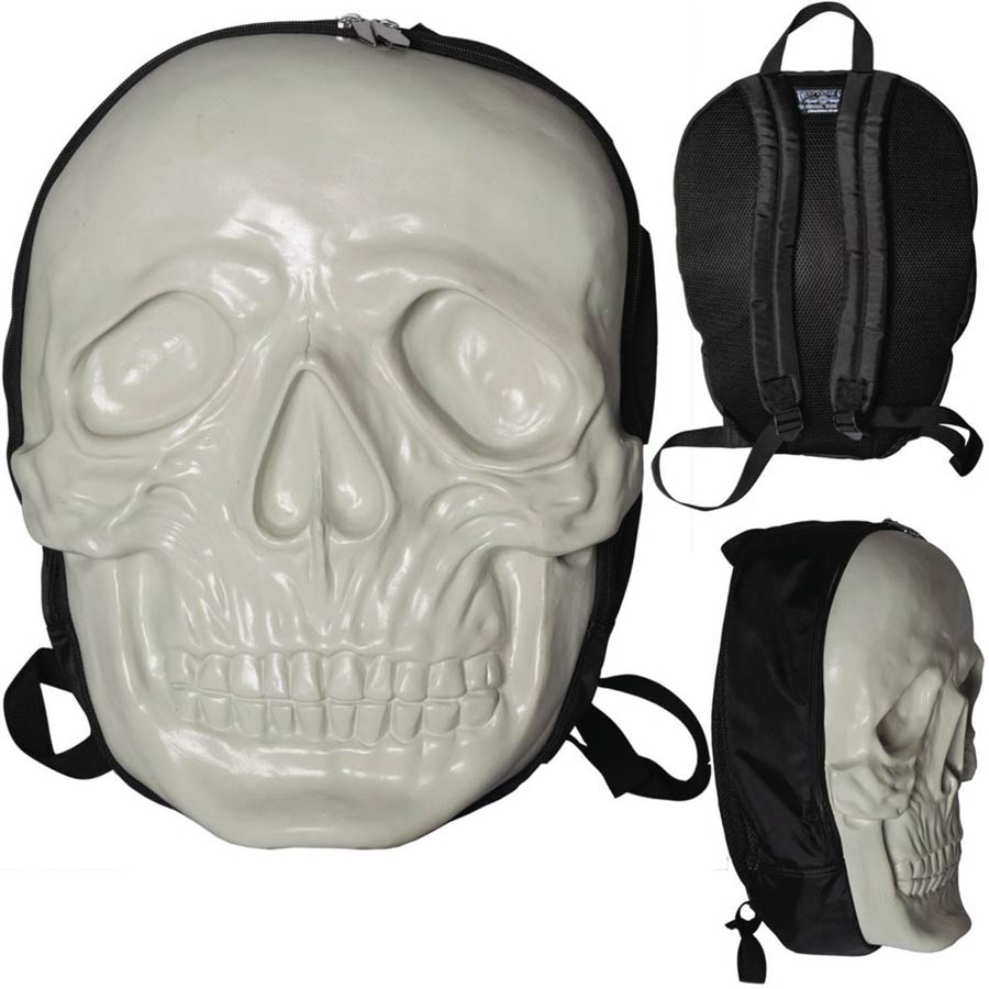 Kreepsville Skull Collection Backpack - Glow-In-The-Dark