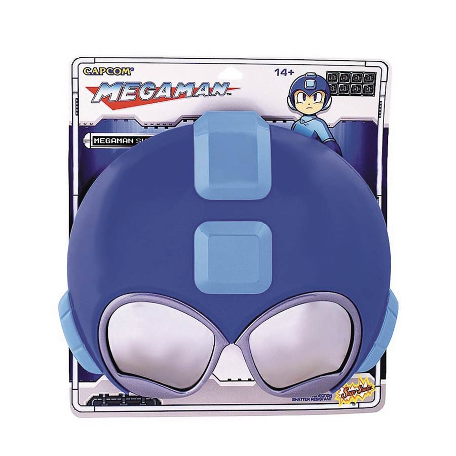 Mega Man Sunstaches Sunglasses