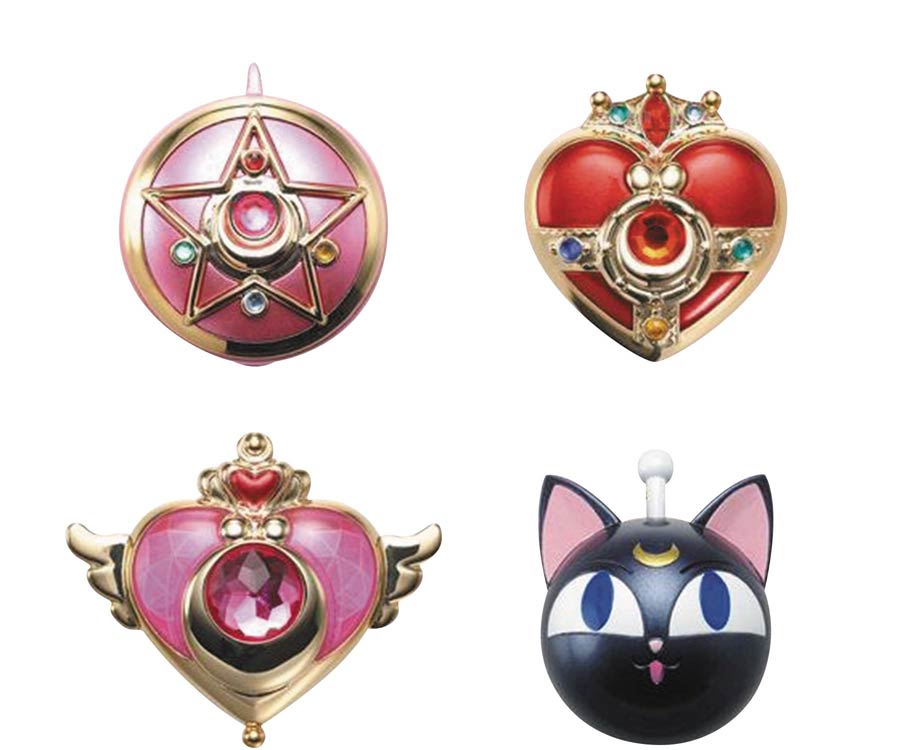 Sailor Moon Mini Compact Mascot Charm Display