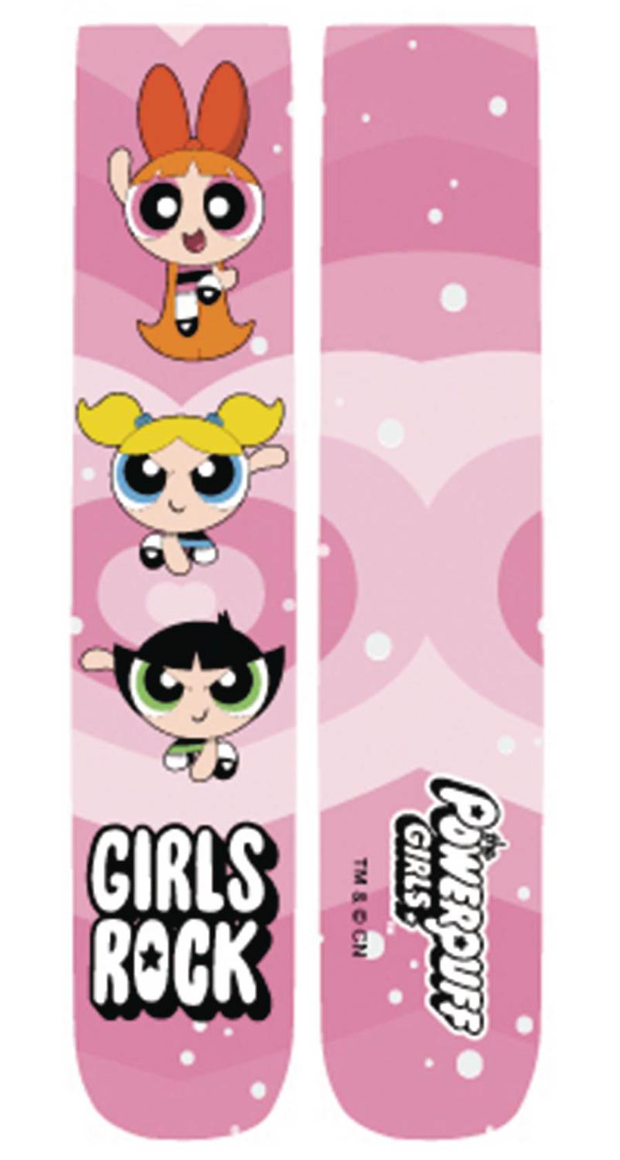 Powerpuff Girls 360 Photoreal Crew Socks