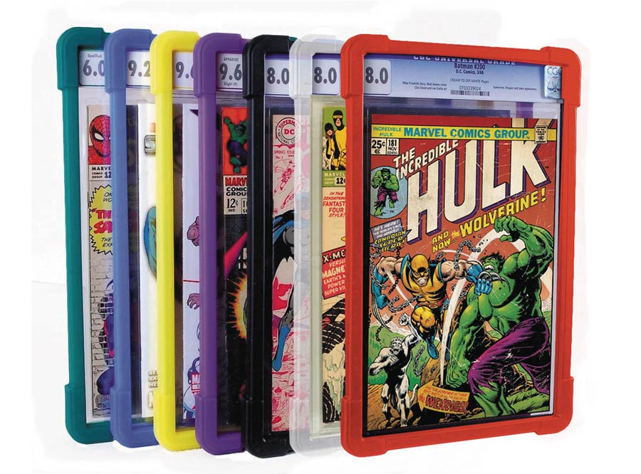 Slab-Pro Restored Graded Comic Protector - Red