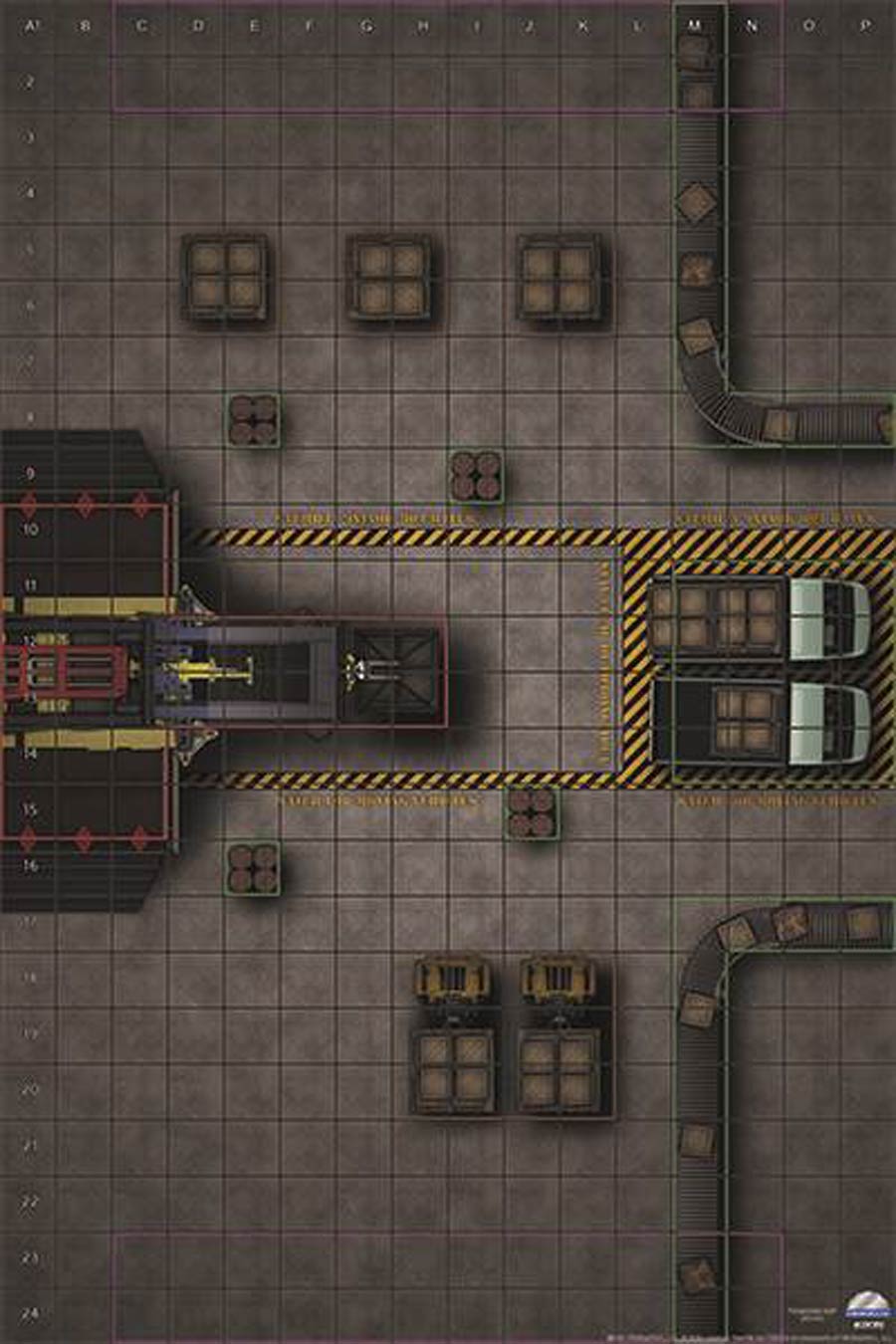 HeroClix Premium Map 2016 - Factory