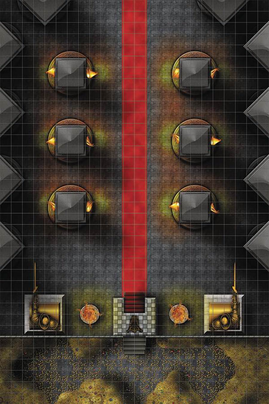 HeroClix Premium Map 2016 - Throne Room