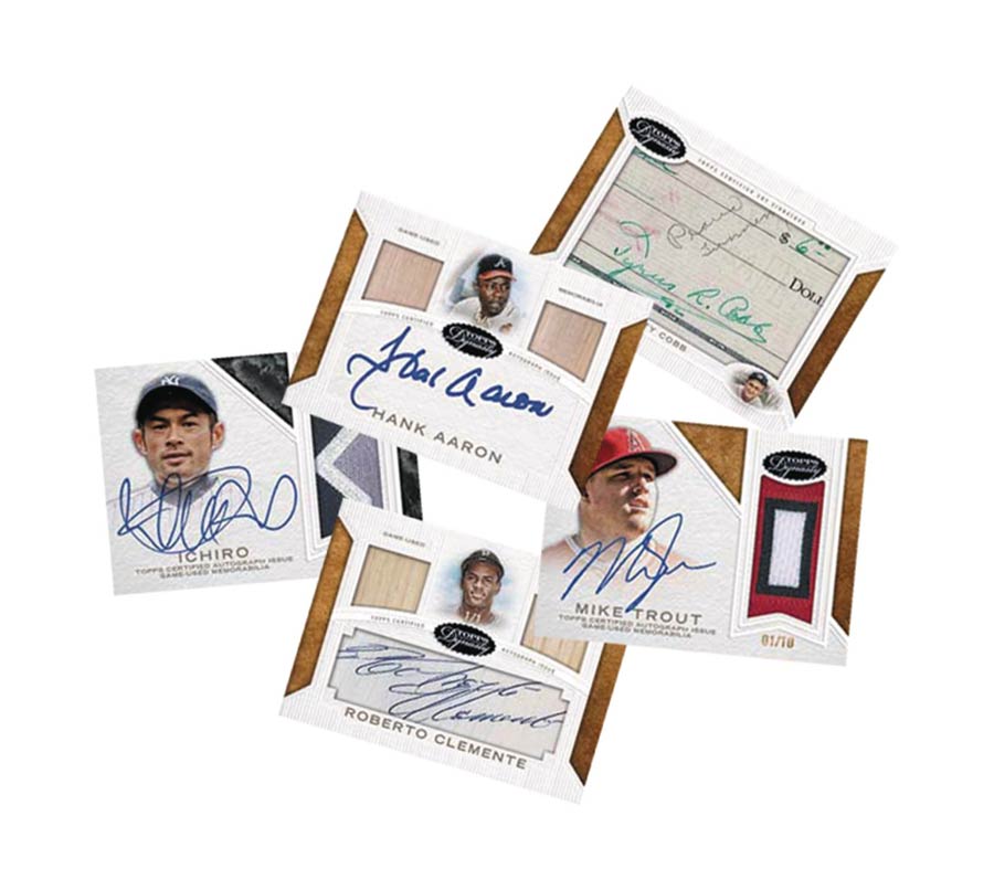 Topps 2016 Dynasty Baseball Trading Cards Box