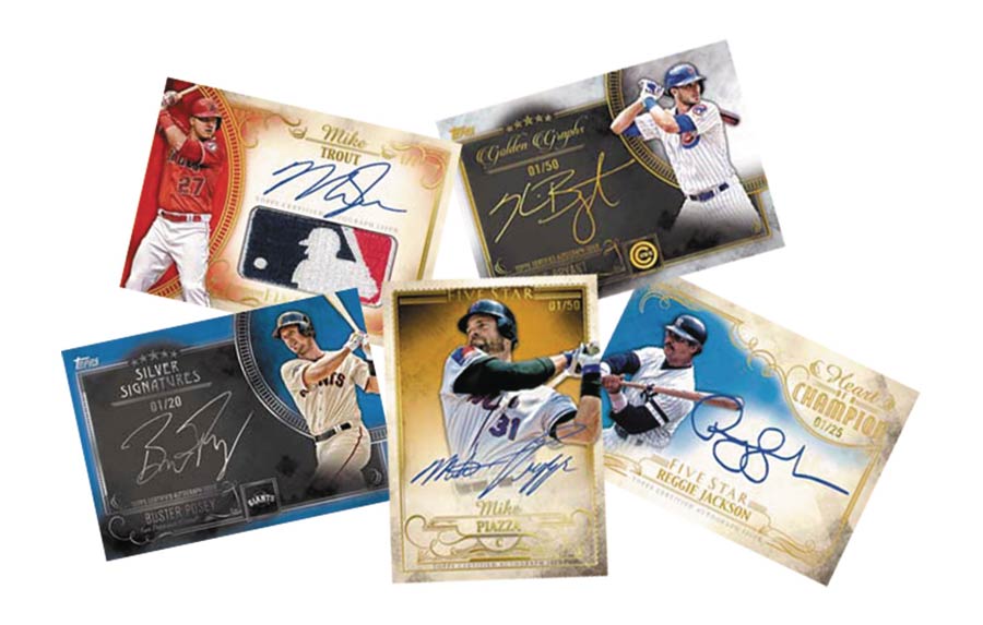 Topps 2016 Five Star Baseball Trading Cards Box