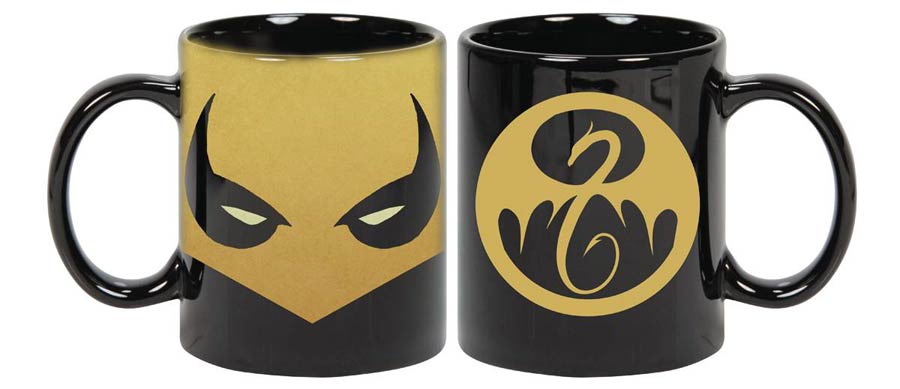 Marvel Iron Fist Mask Coffee Mug