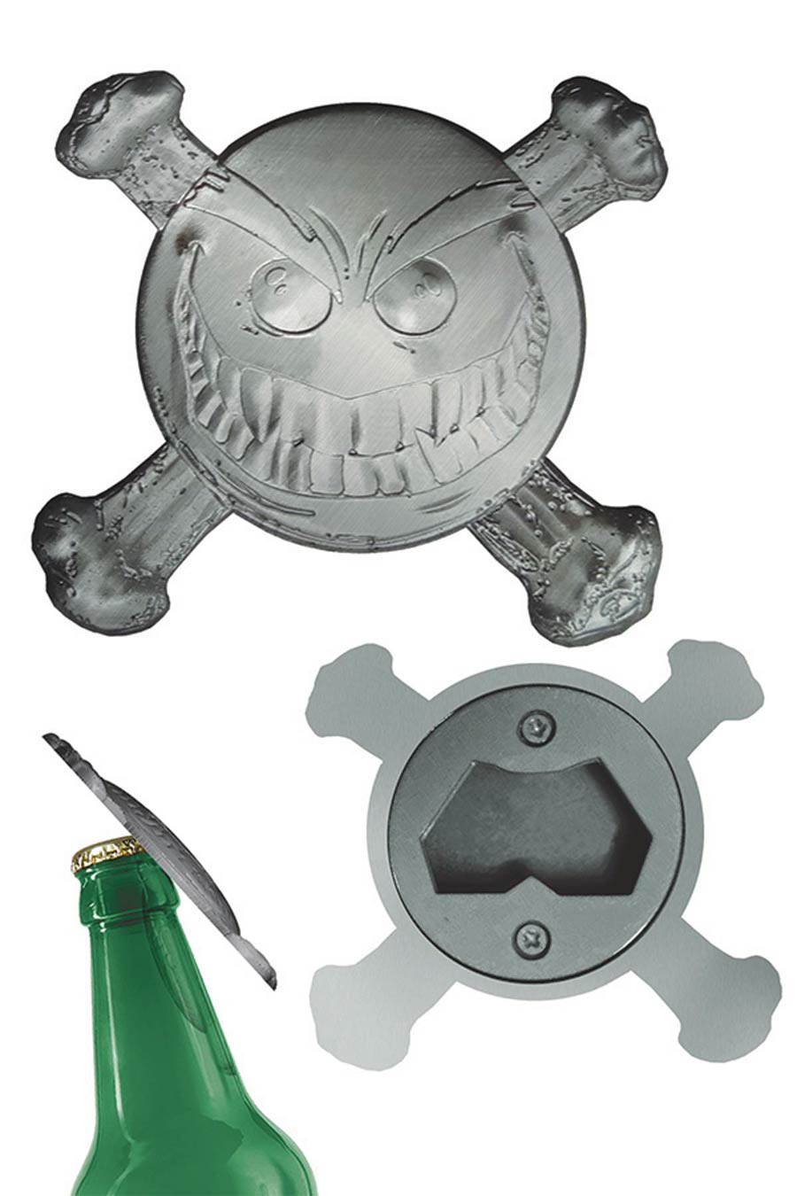 Smiley The Psychotic Button Bottle Opener