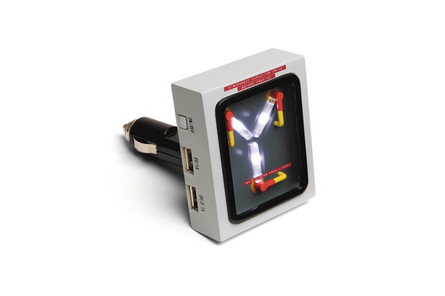 Back To The Future Flux Capacitor Car Charger