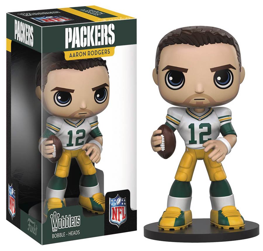 NFL Aaron Rodgers Wacky Wobbler