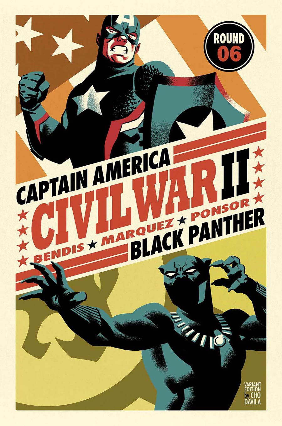 Civil War II #6 By Michael Cho Poster