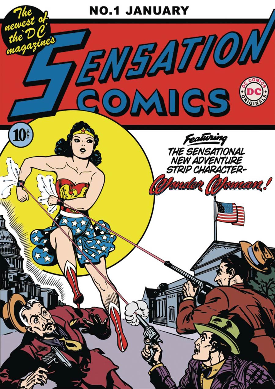 DC Comics Canvas - Wonder Woman First Appearance