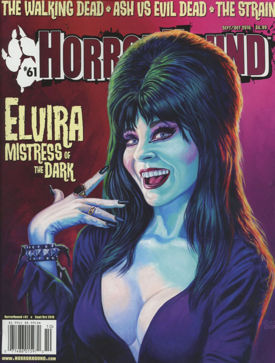 HorrorHound #61 September / October 2016 Elvira