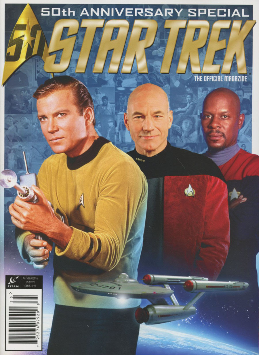 Star Trek Magazine #58 Fall 2016 50th Anniversay Special Previews Exclusive Edition