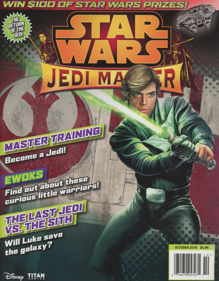 Star Wars Jedi Master Magazine #6 October 2016