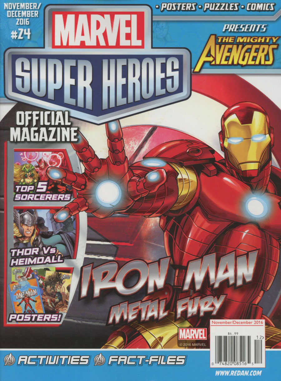 Marvel Super-Heroes Magazine #24 November / December 2016