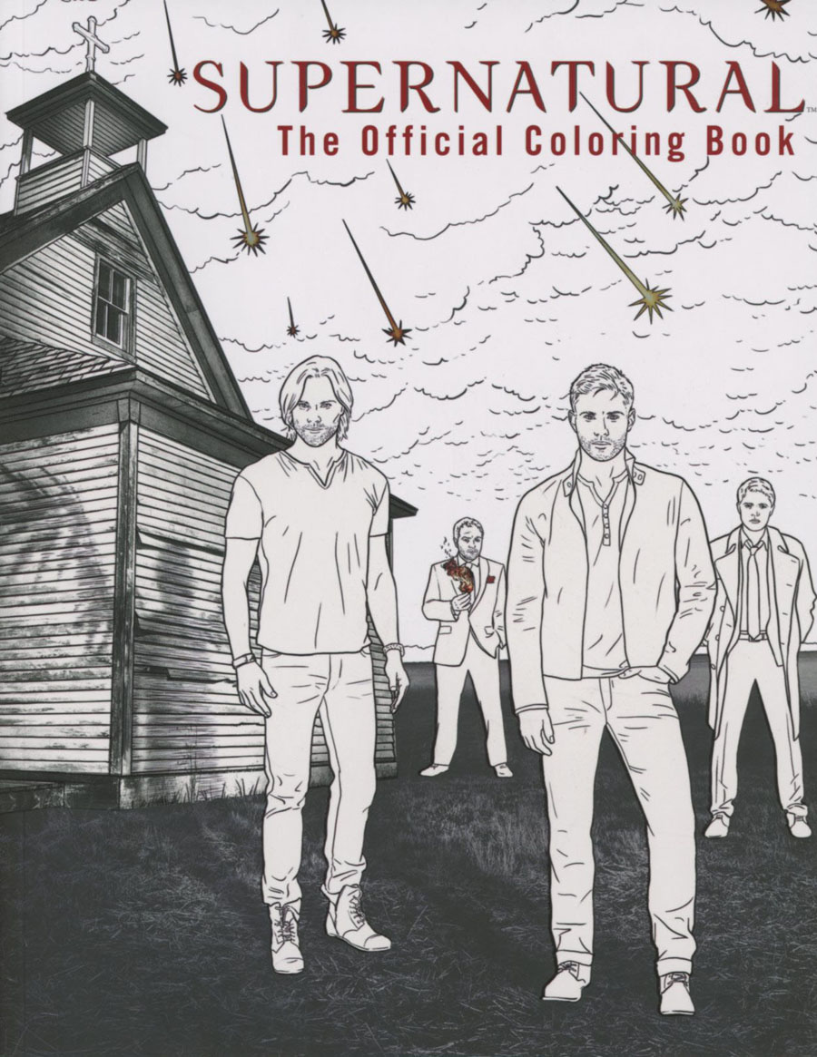 Supernatural Official Coloring Book SC
