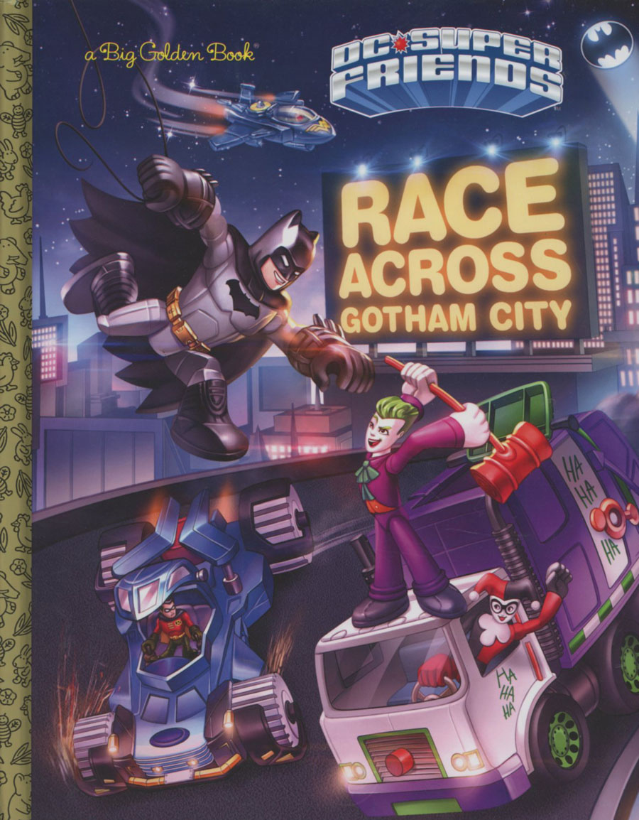 DC Super Friends Race Across Gotham City HC