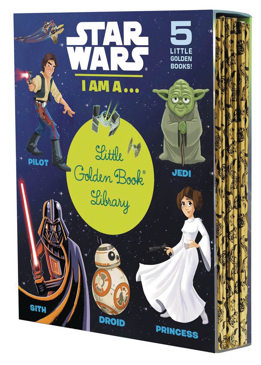 Star Wars I Am Little Golden Book Library HC