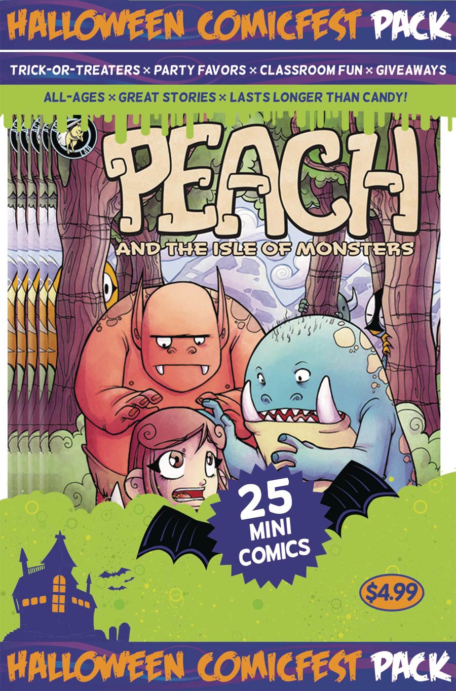 HCF 2016 Peach And The Isle Of Monsters Mini Comic Polypack (25-Copy Bundle)