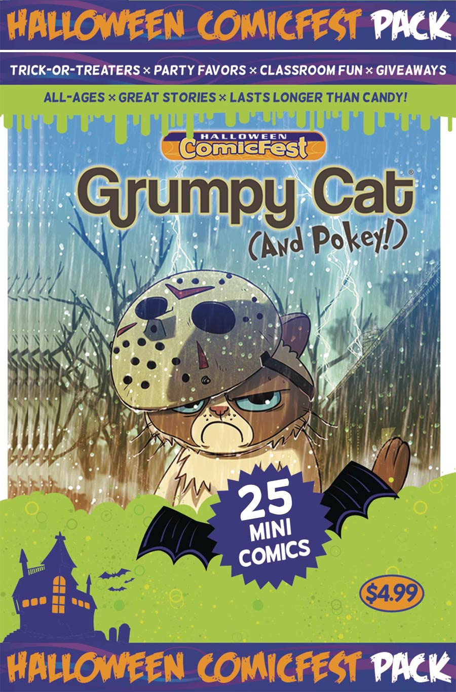 HCF 2016 Grumpy Cat Halloween Special Mini Comic Polypack (25-Copy Bundle)