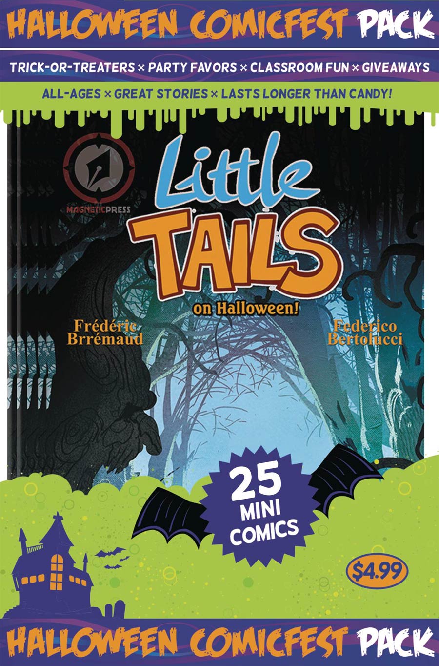 HCF 2016 Little Tails On Halloween Mini Comic Polypack (25-Copy Bundle)