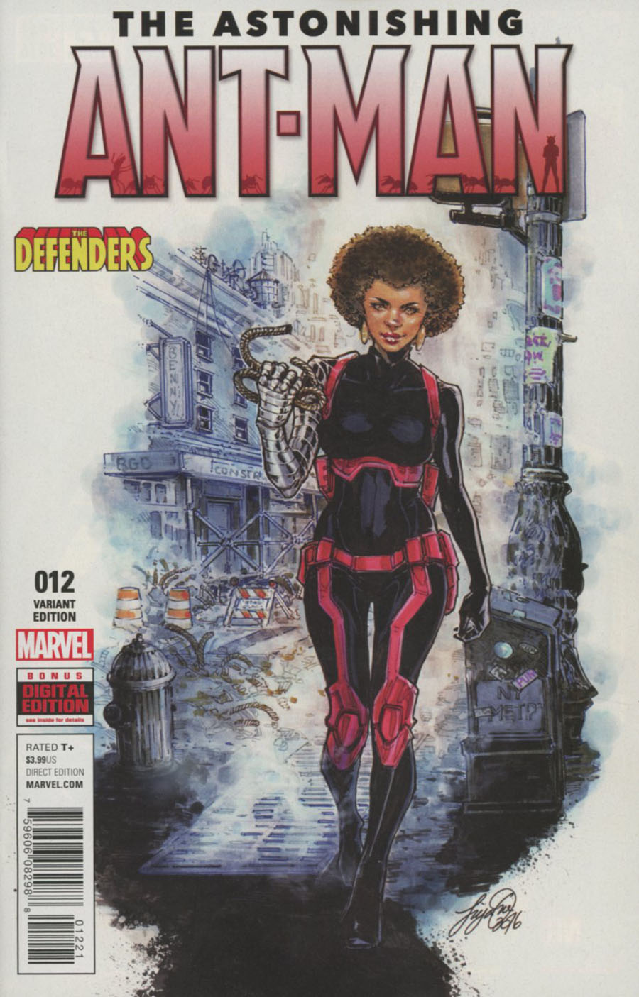 Astonishing Ant-Man #12 Cover B Variant Siya Oum Defenders Cover