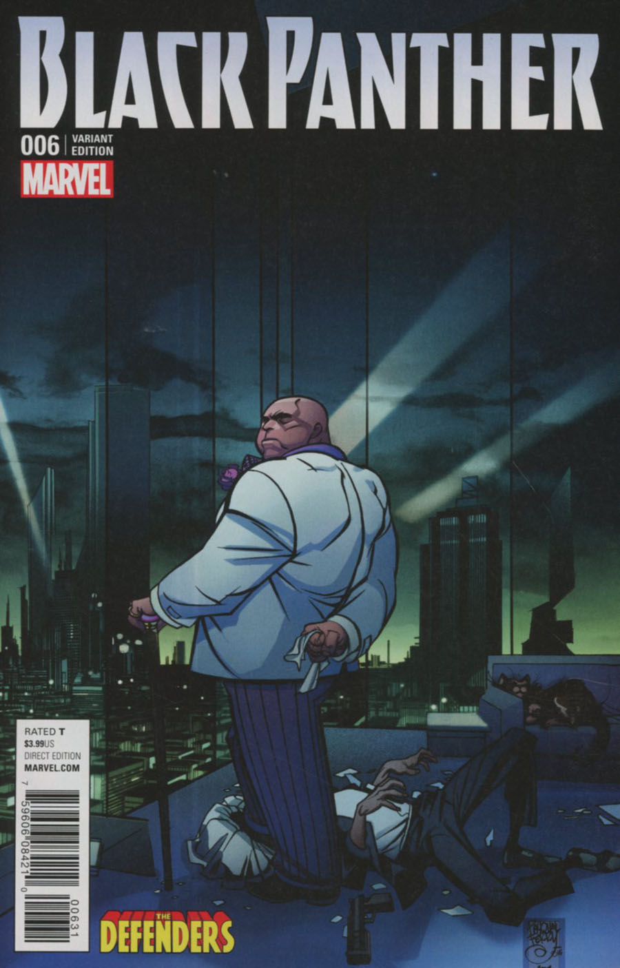 Black Panther Vol 6 #6 Cover C Variant Defenders Cover