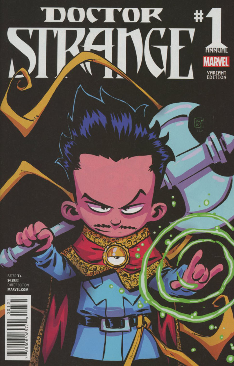 Doctor Strange Vol 4 Annual #1 Cover C Variant Skottie Young Baby Cover