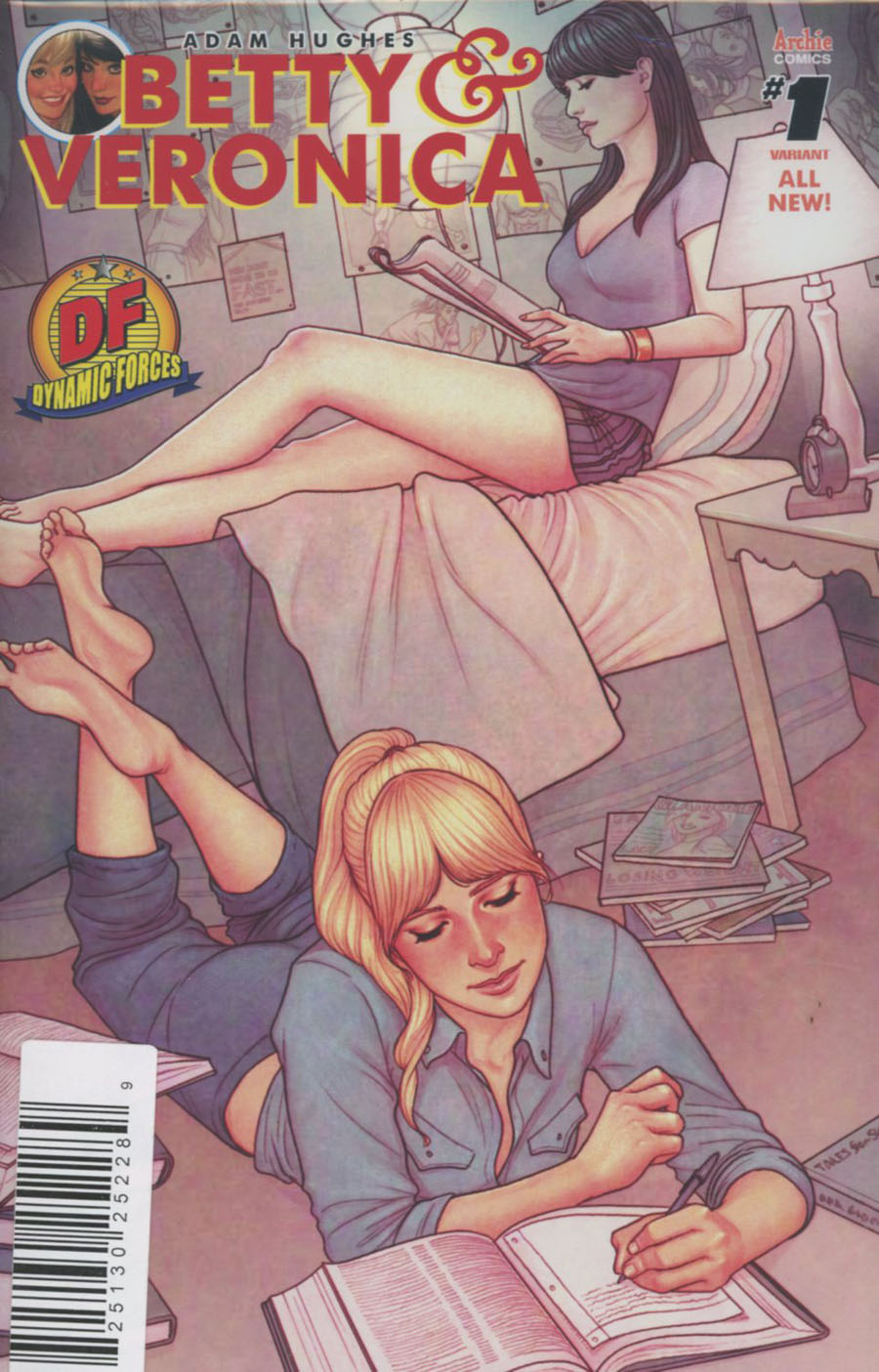 Betty & Veronica Vol 2 #1 Cover Z-B DF Exclusive Jenny Frison Variant Cover Plus 1